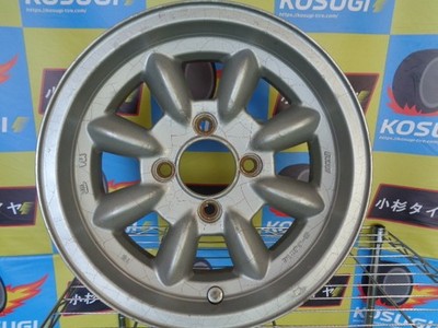 JDM Vintage Rare Enkei competition 8 6J14 4H114.3 +15 No Tires