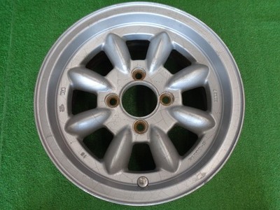 JDM Vintage Rare Enkei competition 8 6J14 4H114.3 +15 No Tires - Image 4