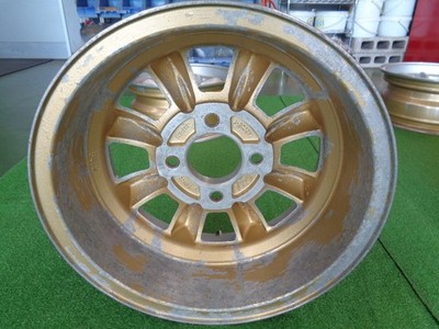 JDM Vintage Rare Enkei competition 8 6J14 4H114.3 +15 No Tires - Image 9