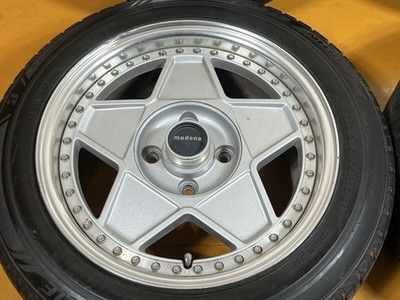 JDM Rare Autostrada Modena 16in 7j +34 8j +34 PCD114.3 Bridgestone 205 No Tires - Image 4