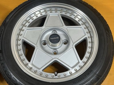 JDM Rare Autostrada Modena 16in 7j +34 8j +34 PCD114.3 Bridgestone 205 No Tires - Image 5