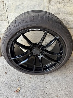 JDM Wheel and tire set 4-Wheel Set : Wedssportsrn-55m & Toyo Proxes Spor (No Tires)