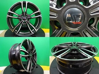 JDM MSW by OZ MSW73 198J +30 5H112 gloss darkgray polish used aluminum No Tires - Image 3