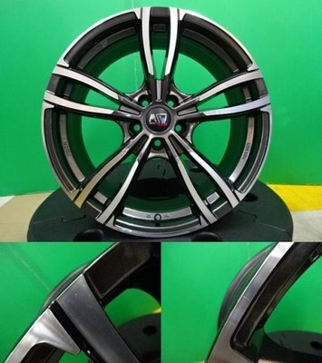 JDM MSW by OZ MSW73 198J +30 5H112 gloss darkgray polish used aluminum No Tires - Image 6