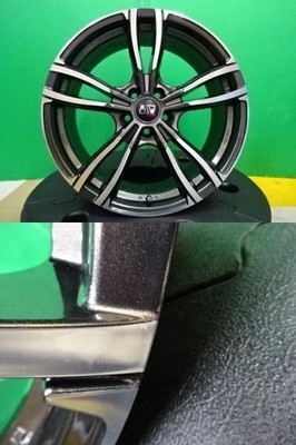 JDM MSW by OZ MSW73 198J +30 5H112 gloss darkgray polish used aluminum No Tires - Image 8