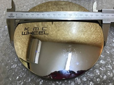 JDM Rare KMC Wheels Chrome Center Cap Turbo Terminator Truckin' Mini T No Tires - Image 10