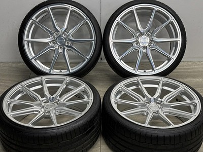 JDM Used VOSSEN 4-Wheel Set 20x9.5J +35 PCD 112 245/30ZR20 90Y tires (No Tires) - 画像 (2)
