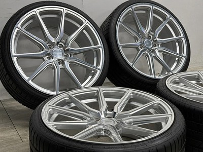 JDM Used VOSSEN 4-Wheel Set 20x9.5J +35 PCD 112 245/30ZR20 90Y tires (No Tires) - 画像 (3)