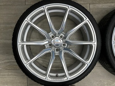 JDM Used VOSSEN 4-Wheel Set 20x9.5J +35 PCD 112 245/30ZR20 90Y tires (No Tires) - 画像 (4)