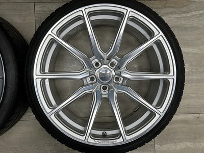 JDM Used VOSSEN 4-Wheel Set 20x9.5J +35 PCD 112 245/30ZR20 90Y tires (No Tires) - 画像 (5)
