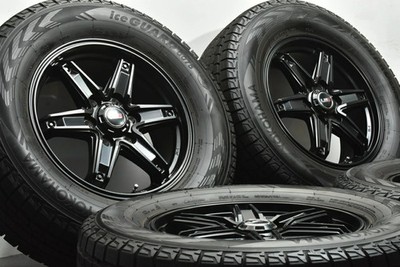 JDM Used Rare Meister wheel set 4-piece set 18x7.5J +55 PCD 139.7 (No Tires) - 画像 (3)