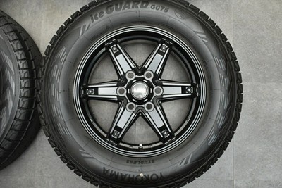 JDM Used Rare Meister wheel set 4-piece set 18x7.5J +55 PCD 139.7 (No Tires) - 画像 (5)