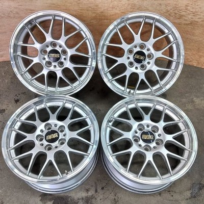 JDM BBS S1438 Aluminum Wheels 17x8J +40 2-Wheel Set 9J +42 2-Wheel Set 5H PCD 114 (No Tires)