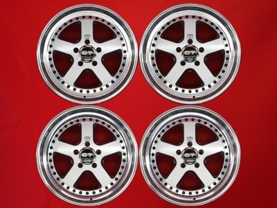 JDM Rare Panasports G7 C5C 4Wheels 17x9+16.5 9+21.5 5x114.3 (No Tires)