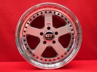 JDM Rare Panasports G7 C5C 4Wheels 17x9+16.5 9+21.5 5x114.3 (No Tires) - 画像 (4)