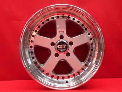 JDM Rare Panasports G7 C5C 4Wheels 17x9+16.5 9+21.5 5x114.3 (No Tires) - 画像 (7)