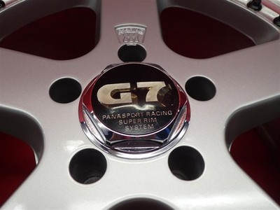 JDM Rare Panasports G7 C5C 4Wheels 17x9+16.5 9+21.5 5x114.3 (No Tires) - 画像 (8)
