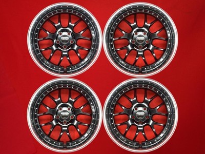 JDM KYOHO AME SHALLEN VMX used wheel 4-Wheel Set 8.5J 20PCD114.3 5 holes +38 (No Tires)