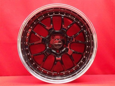 JDM KYOHO AME SHALLEN VMX used wheel 4-Wheel Set 8.5J 20PCD114.3 5 holes +38 (No Tires) - 画像 (7)