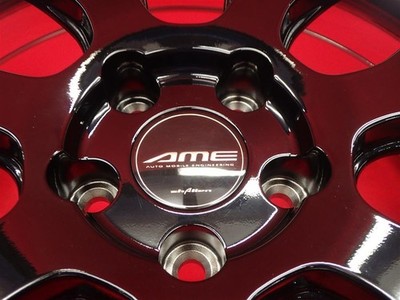 JDM KYOHO AME SHALLEN VMX used wheel 4-Wheel Set 8.5J 20PCD114.3 5 holes +38 (No Tires) - 画像 (8)
