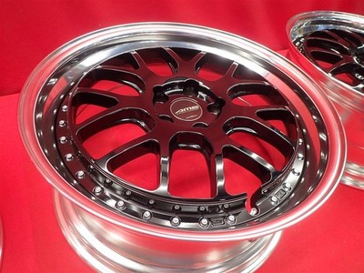 JDM KYOHO AME SHALLEN VMX used wheel 4-Wheel Set 8.5J 20PCD114.3 5 holes +38 (No Tires) - 画像 (9)