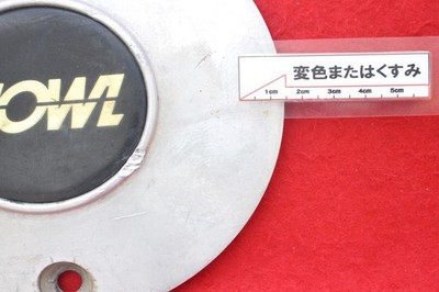 JDM 4 HOWL aftermarket used wheels center plate center cover emblem or No Tires - Image 7