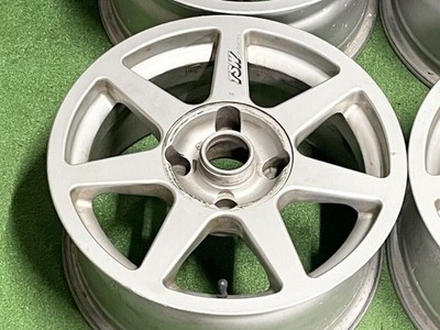 JDM Rare Birkin Super Cebu Genuine TSW EVO 15in 7J +30 PCD114.3 Wheels (No Tires) - 画像 (5)
