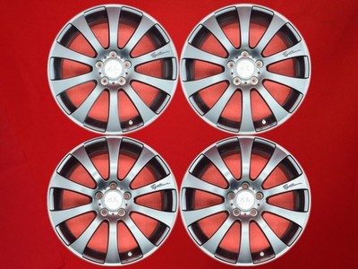 JDM VOLTEC EXTREME ASH Used Wheels 4-Wheel Set 8J 18PCD114.3 5 Holes +42 Hub (No Tires)