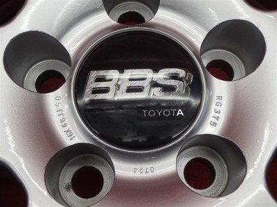 JDM TOYOTA Toyota genuine option BBS RG375 RG376 wheel 4wheels 7.5/8.5 No Tires - Image 9