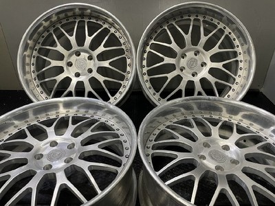 JDM RareIFORGED PERFORMANCE ALLOYS 224-Wheel Set 10J5HPCD120 approx. +14 Dee (No Tires)
