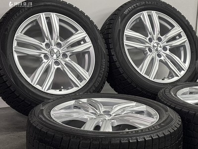JDM Joker SCREW 17in 7.0J +40 PCD114.3 Dunlop Winter Maxx WM02 215/55R No Tires - Image 2
