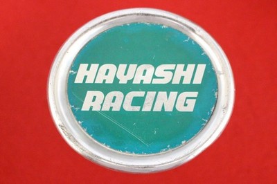 JDM 1 sheet Hayashi Racing aftermarket used wheel center plate center No Tires