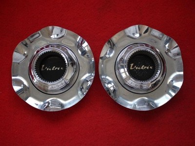 JDM 2 RAYS VOLK Racing Viritrix Aftermarket Wheel Center Caps Center C No Tires
