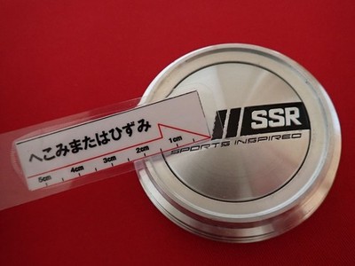JDM 1 sheet SPEED STAR SSR SPORTS INSPIREO aftermarket used wheel cent No Tires - Image 7