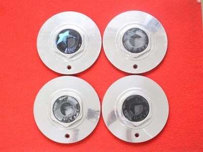JDM 4 pieces LUCKY STAR external used wheel center cap center cover em (No Tires)