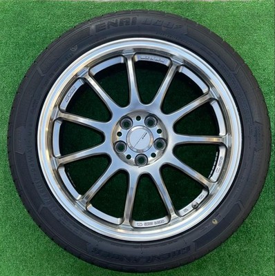 JDM WORKEMOTION wheels and tires made in Japan size 225/45R17. (No Tires) - 画像 (2)