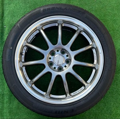 JDM WORKEMOTION wheels and tires made in Japan size 225/45R17. (No Tires) - 画像 (4)