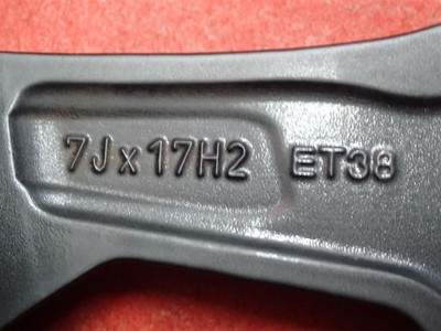 JDM ABARTH Abarth 595 Competizione Stile genuine wheels 4wheels 7J-17 (No Tires) - 画像 (9)