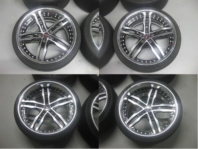 JDM Deep rim AME SHALLEN XS-55 8.5+24 9.5j+34 PCD114.3 H5 194Book SHAL No Tires - Image 5