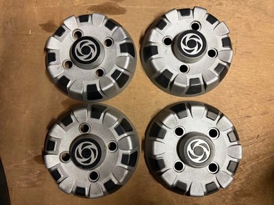 JDM Silver wheel caps for MINI Clubman genuine steel wheels set of 4 I No Tires