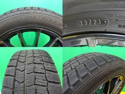 JDM BMW F30 F31 3 Series Dunlop WINTERMAXX02 WM02 225/50R17 Used Studl (No Tires) - 画像 (4)