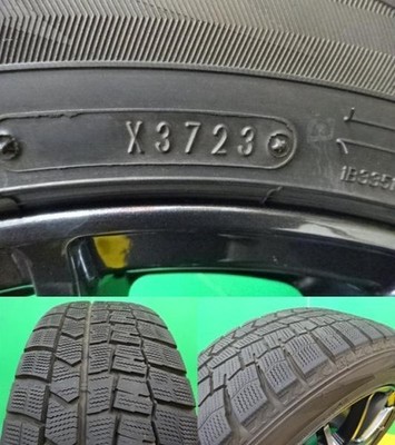 JDM BMW F30 F31 3 Series Dunlop WINTERMAXX02 WM02 225/50R17 Used Studl (No Tires) - 画像 (6)