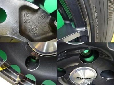 JDM BMW F30 F31 3 Series Dunlop WINTERMAXX02 WM02 225/50R17 Used Studl (No Tires) - 画像 (10)