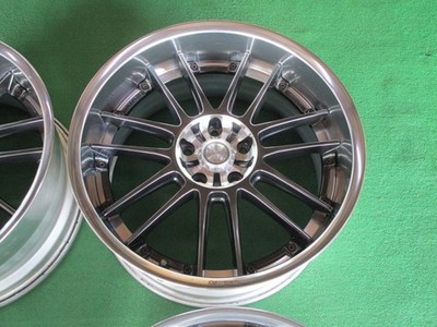 JDM Rare RAYS Volk Racing GT30 deep rim 4-wheel set 8.5J+24/9.5J+23 fo No Tires - Image 4