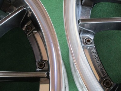 JDM Rare RAYS Volk Racing GT30 deep rim 4-wheel set 8.5J+24/9.5J+23 fo No Tires - Image 8