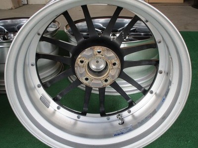 JDM Rare RAYS Volk Racing GT30 deep rim 4-wheel set 8.5J+24/9.5J+23 fo No Tires - Image 9