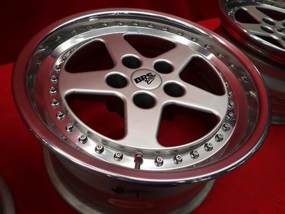 JDM Out of print rare WOODBELL BRS POISON Poison used wheel 4-Wheel Set 8J 1 (No Tires) - 画像 (10)