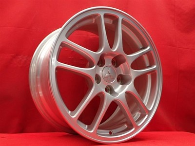 JDM MITSUBISHI Mitsubishi Lancer Evolution 9 IX genuine used wheels 4B (No Tires) - 画像 (2)