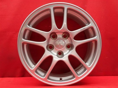 JDM MITSUBISHI Mitsubishi Lancer Evolution 9 IX genuine used wheels 4B (No Tires) - 画像 (4)