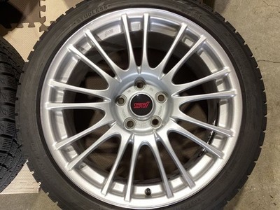 JDM Rare forging Subaru genuine WRX STI 18 winter set 4Book No Tires - 画像 (5)